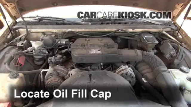 1993 Buick Roadmaster Estate Wagon 5.7L V8 Huile Ajouter de l'huile